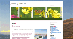 Desktop Screenshot of jeannineparadis.biz